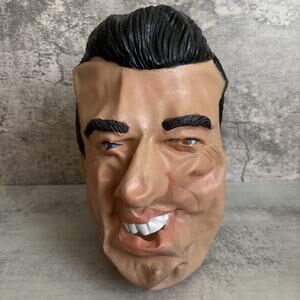 VTG Cesar 1998 Man Face Mask Halloween Costume Male Face